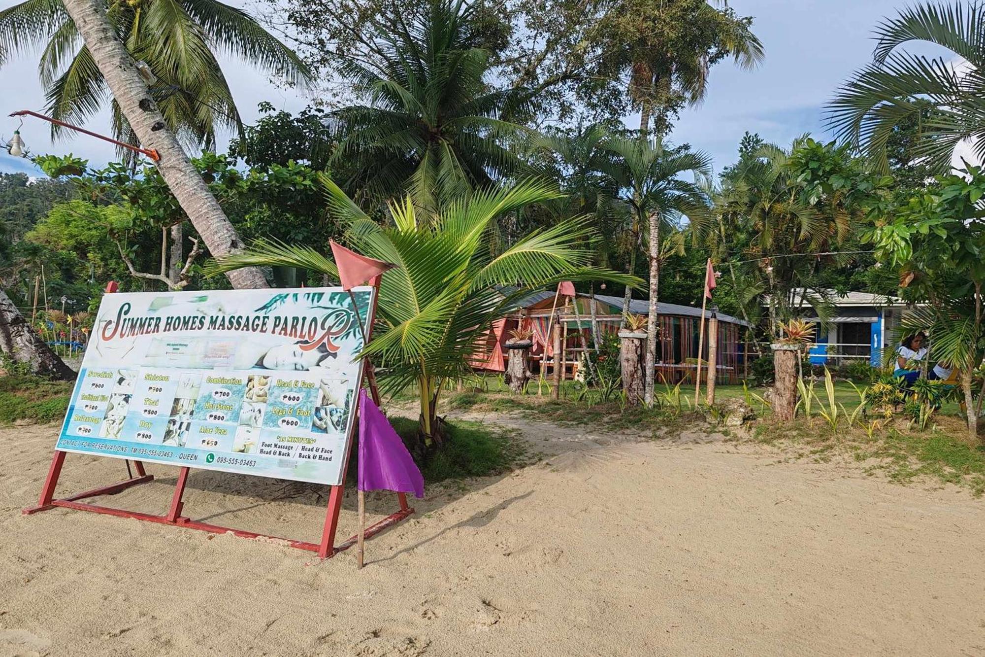 Summer Homes Beach Resort And Cottages Palawan Barton Exteriör bild