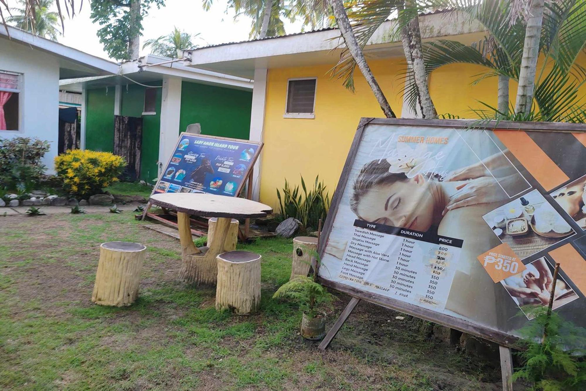 Summer Homes Beach Resort And Cottages Palawan Barton Exteriör bild